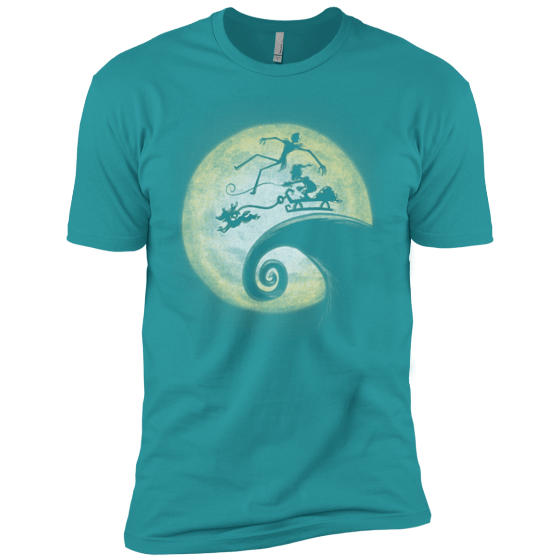 T-Shirts Tahiti Blue / X-Small The Nightmare Before Grinchmas Men's Premium T-Shirt