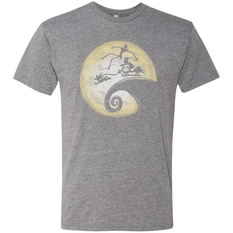 T-Shirts Premium Heather / Small The Nightmare Before Grinchmas Men's Triblend T-Shirt