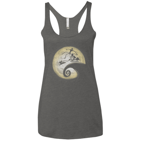 T-Shirts Premium Heather / X-Small The Nightmare Before Grinchmas Women's Triblend Racerback Tank