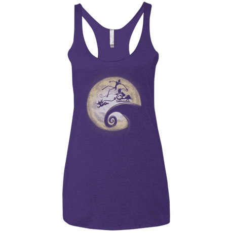 T-Shirts Purple / X-Small The Nightmare Before Grinchmas Women's Triblend Racerback Tank