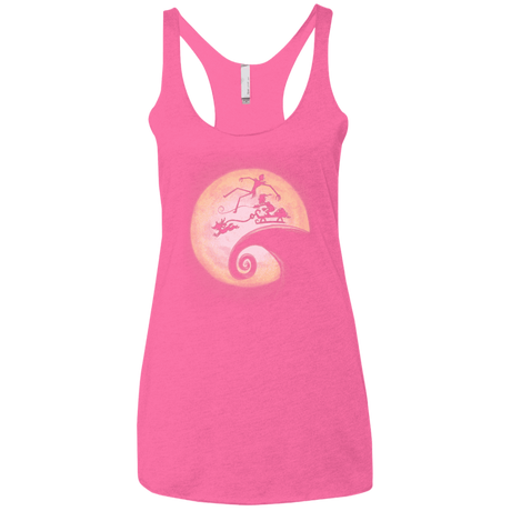 T-Shirts Vintage Pink / X-Small The Nightmare Before Grinchmas Women's Triblend Racerback Tank