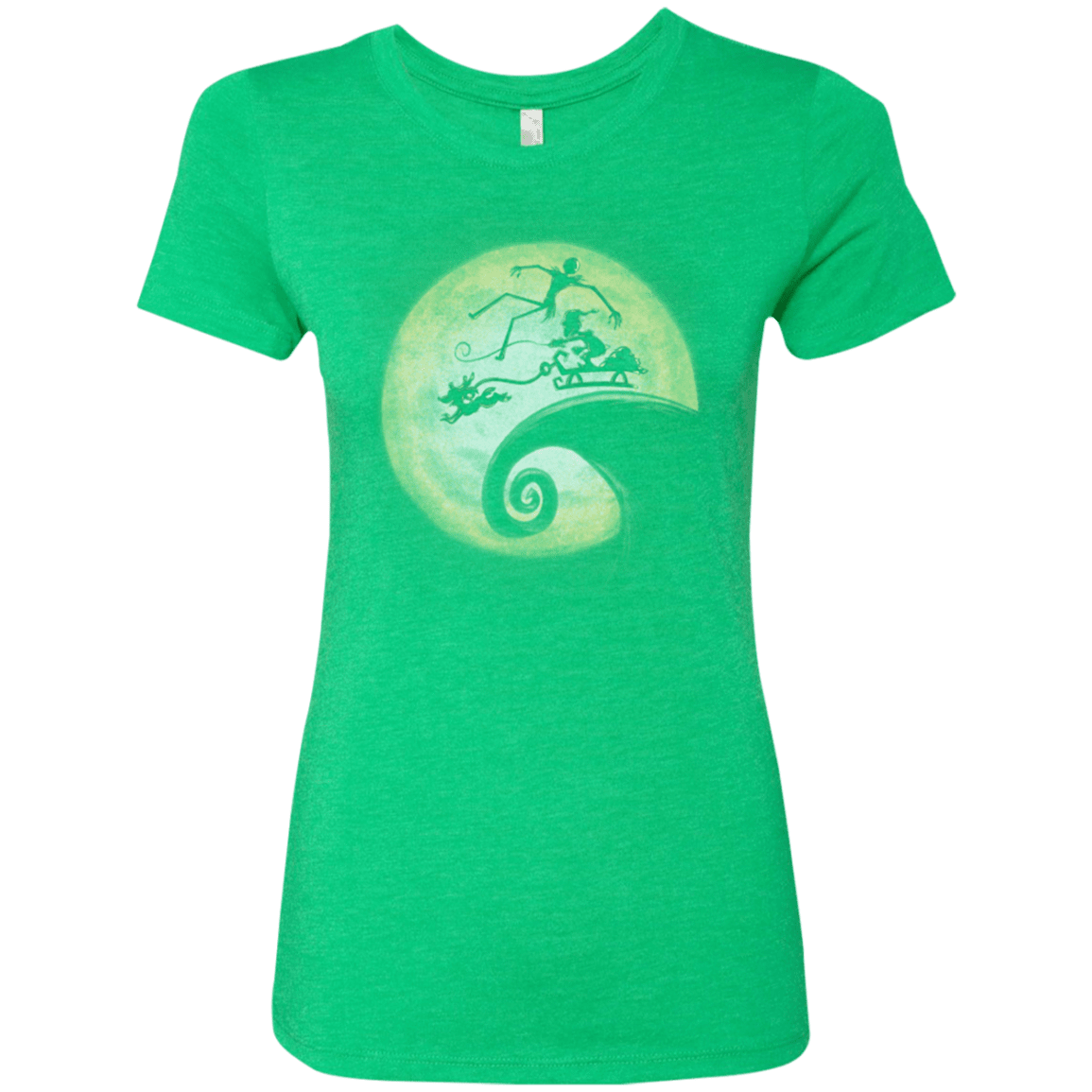 T-Shirts Envy / Small The Nightmare Before Grinchmas Women's Triblend T-Shirt