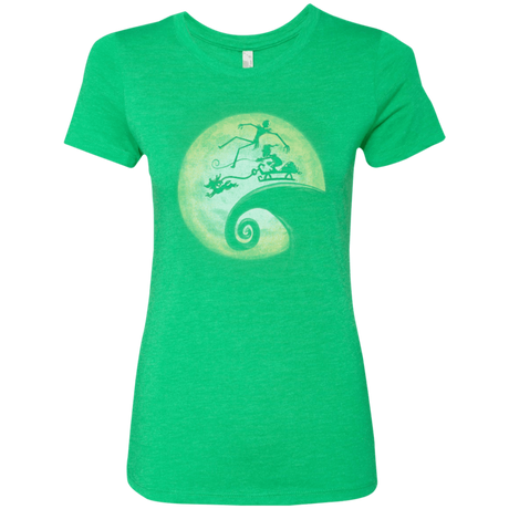 T-Shirts Envy / Small The Nightmare Before Grinchmas Women's Triblend T-Shirt