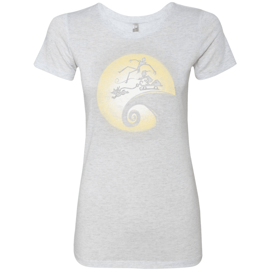 T-Shirts Heather White / Small The Nightmare Before Grinchmas Women's Triblend T-Shirt