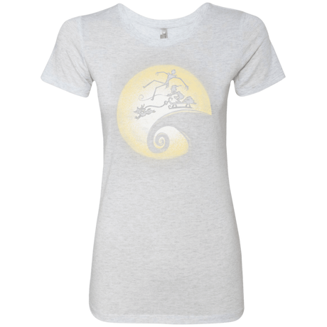T-Shirts Heather White / Small The Nightmare Before Grinchmas Women's Triblend T-Shirt