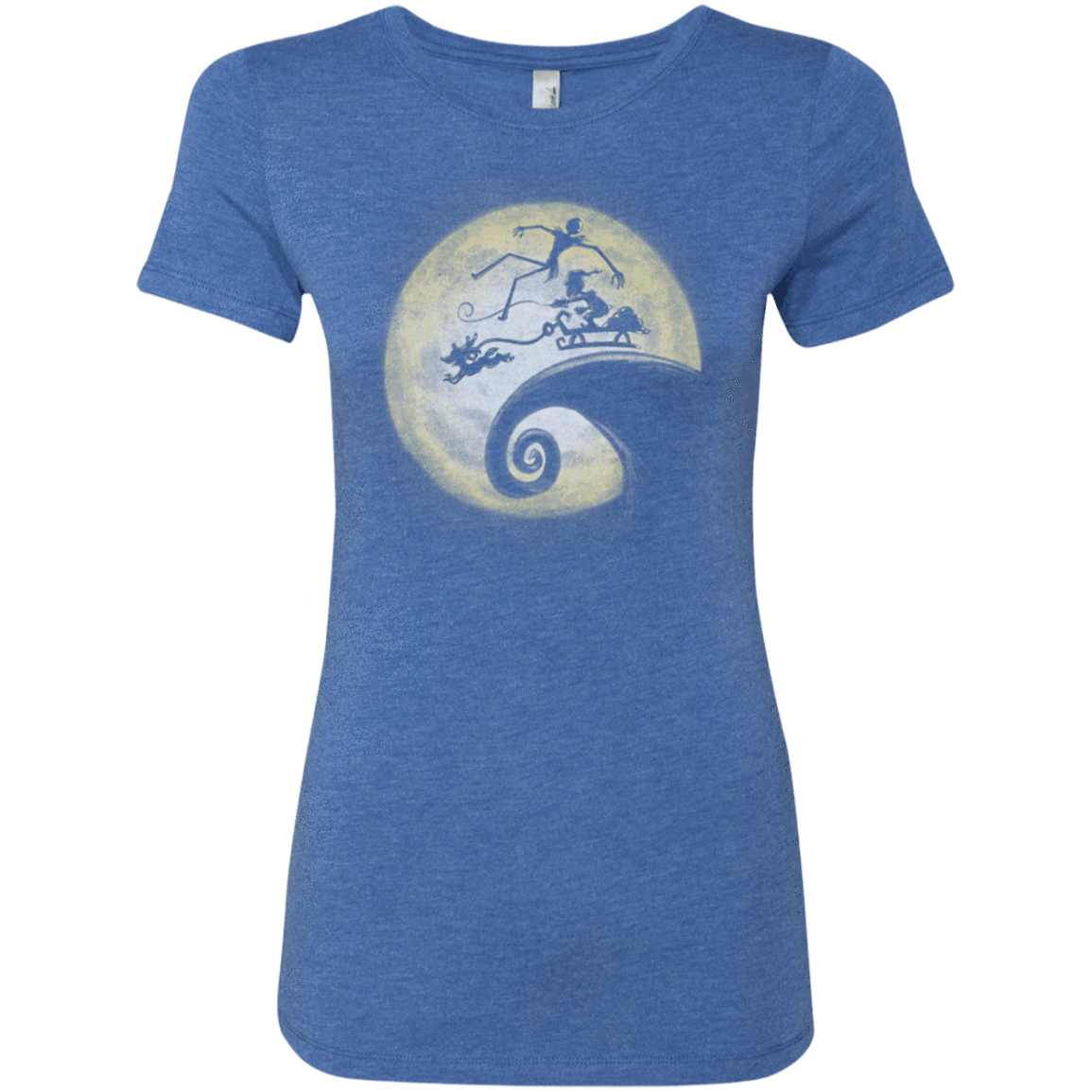T-Shirts Vintage Royal / Small The Nightmare Before Grinchmas Women's Triblend T-Shirt