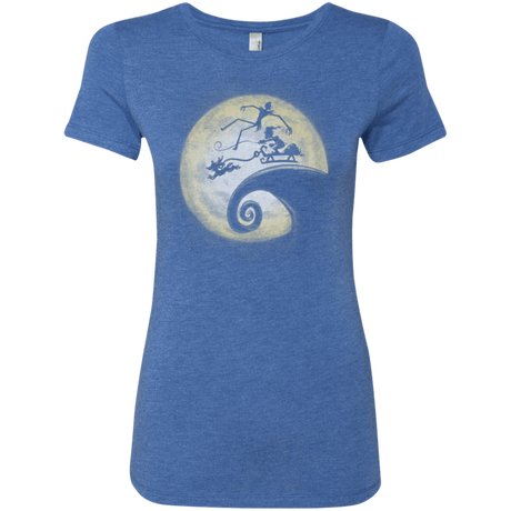 T-Shirts Vintage Royal / Small The Nightmare Before Grinchmas Women's Triblend T-Shirt