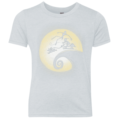 T-Shirts Heather White / YXS The Nightmare Before Grinchmas Youth Triblend T-Shirt