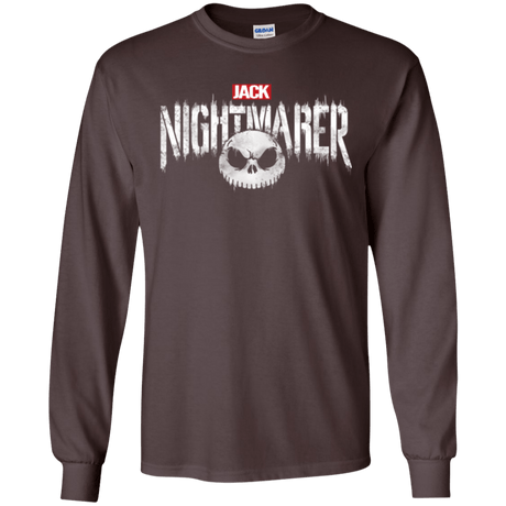 T-Shirts Dark Chocolate / S The Nightmarer Men's Long Sleeve T-Shirt