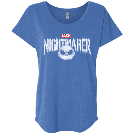 T-Shirts Vintage Royal / X-Small The Nightmarer Triblend Dolman Sleeve