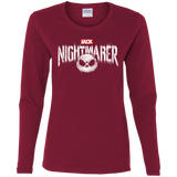 T-Shirts Cardinal / S The Nightmarer Women's Long Sleeve T-Shirt