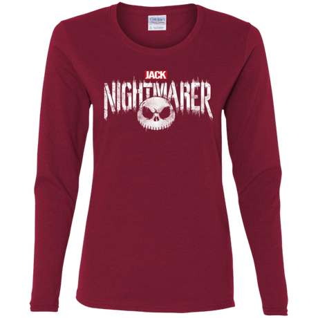 T-Shirts Cardinal / S The Nightmarer Women's Long Sleeve T-Shirt