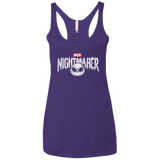 T-Shirts Purple Rush / X-Small The Nightmarer Women's Triblend Racerback Tank