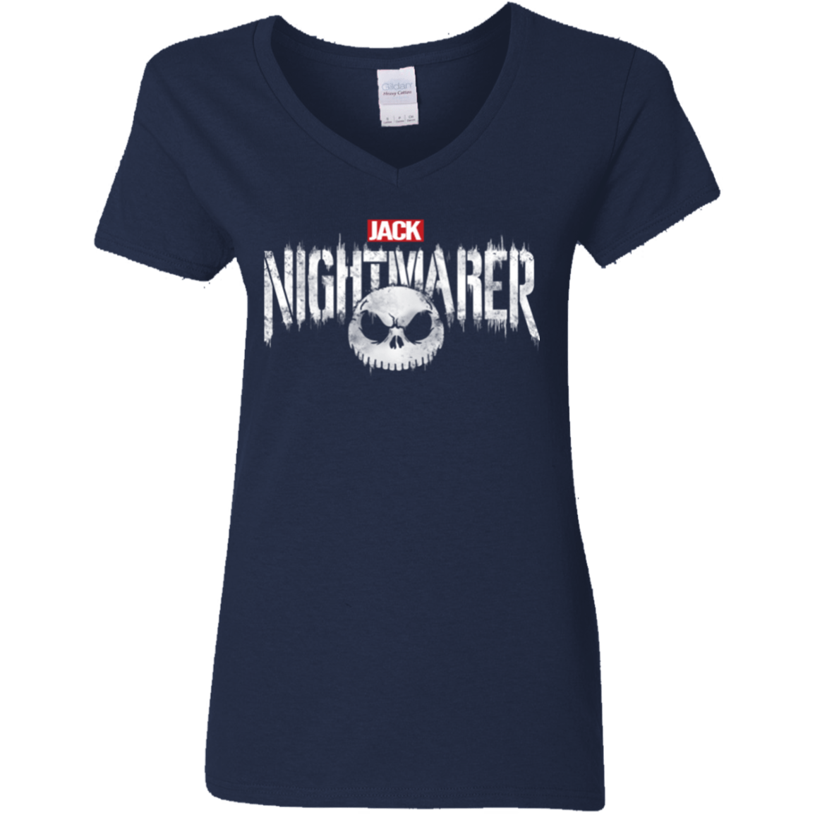 T-Shirts Navy / S The Nightmarer Women's V-Neck T-Shirt