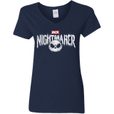 T-Shirts Navy / S The Nightmarer Women's V-Neck T-Shirt