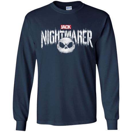 T-Shirts Navy / YS The Nightmarer Youth Long Sleeve T-Shirt