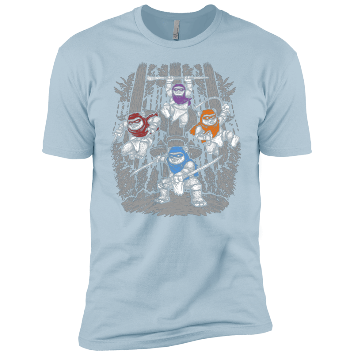 T-Shirts Light Blue / YXS The Ninja Savages Boys Premium T-Shirt