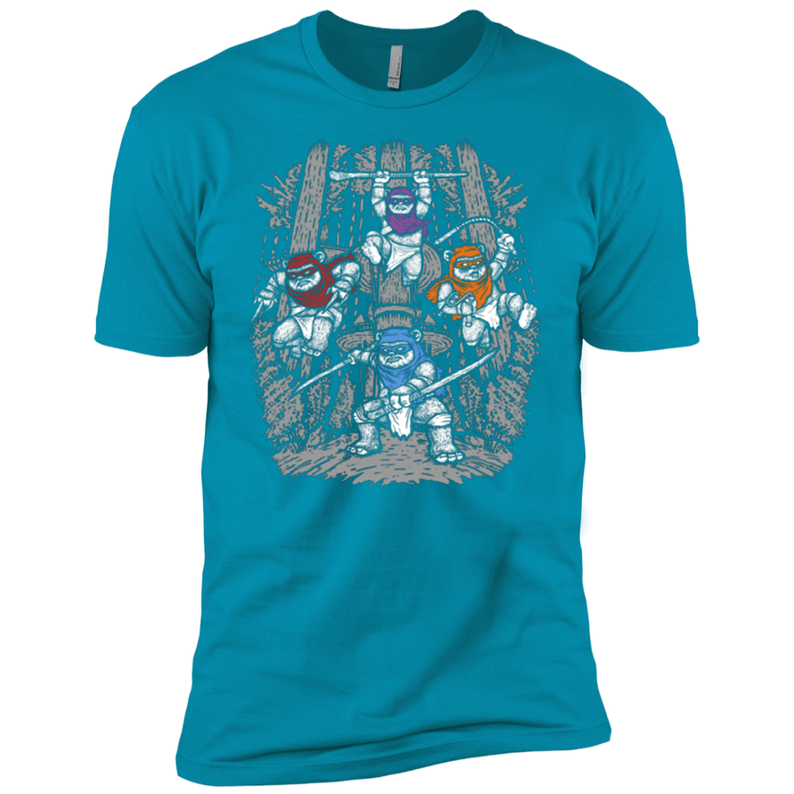 T-Shirts Turquoise / YXS The Ninja Savages Boys Premium T-Shirt