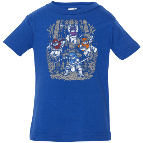 T-Shirts Royal / 6 Months The Ninja Savages Infant Premium T-Shirt