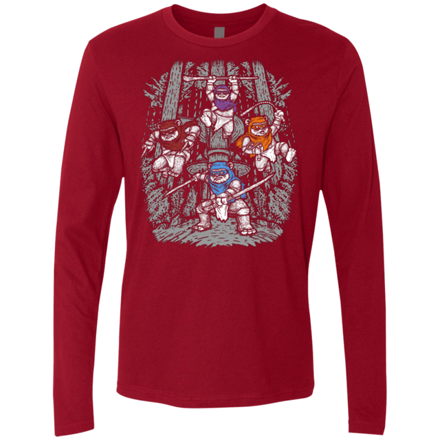 T-Shirts Cardinal / Small The Ninja Savages Men's Premium Long Sleeve