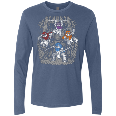 T-Shirts Indigo / Small The Ninja Savages Men's Premium Long Sleeve