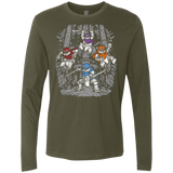 T-Shirts Military Green / Small The Ninja Savages Men's Premium Long Sleeve