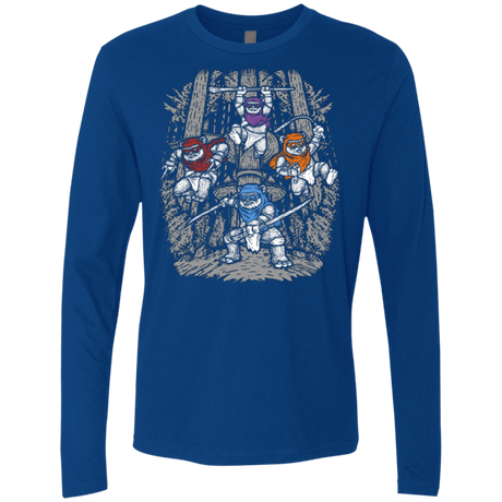 T-Shirts Royal / Small The Ninja Savages Men's Premium Long Sleeve