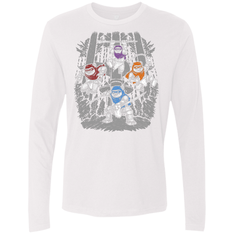 T-Shirts White / Small The Ninja Savages Men's Premium Long Sleeve