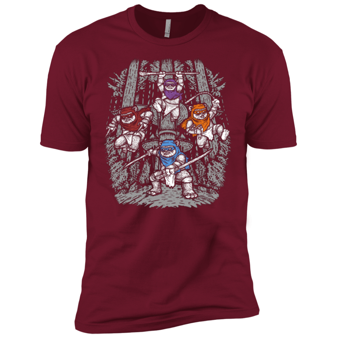 T-Shirts Cardinal / X-Small The Ninja Savages Men's Premium T-Shirt