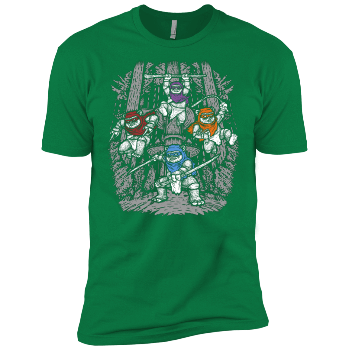 T-Shirts Kelly Green / X-Small The Ninja Savages Men's Premium T-Shirt