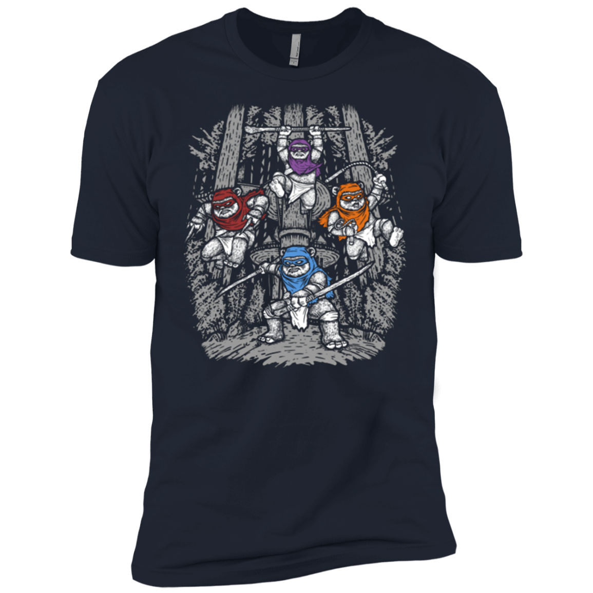 T-Shirts Midnight Navy / X-Small The Ninja Savages Men's Premium T-Shirt