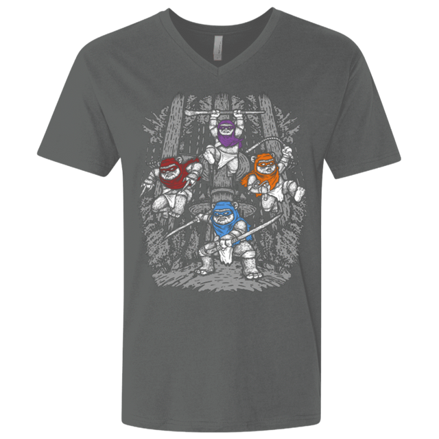 T-Shirts Heavy Metal / X-Small The Ninja Savages Men's Premium V-Neck