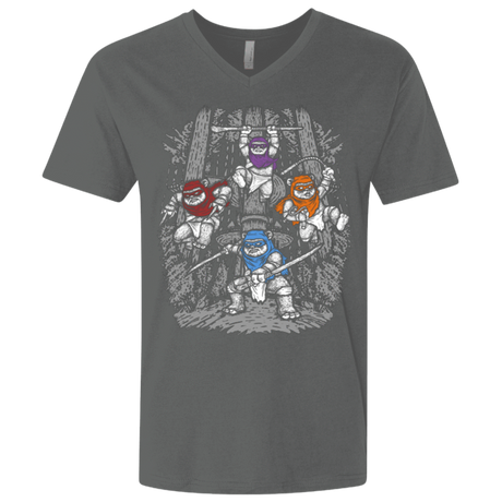 T-Shirts Heavy Metal / X-Small The Ninja Savages Men's Premium V-Neck
