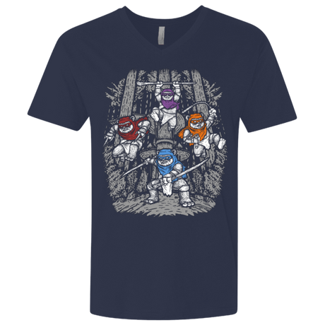 T-Shirts Midnight Navy / X-Small The Ninja Savages Men's Premium V-Neck