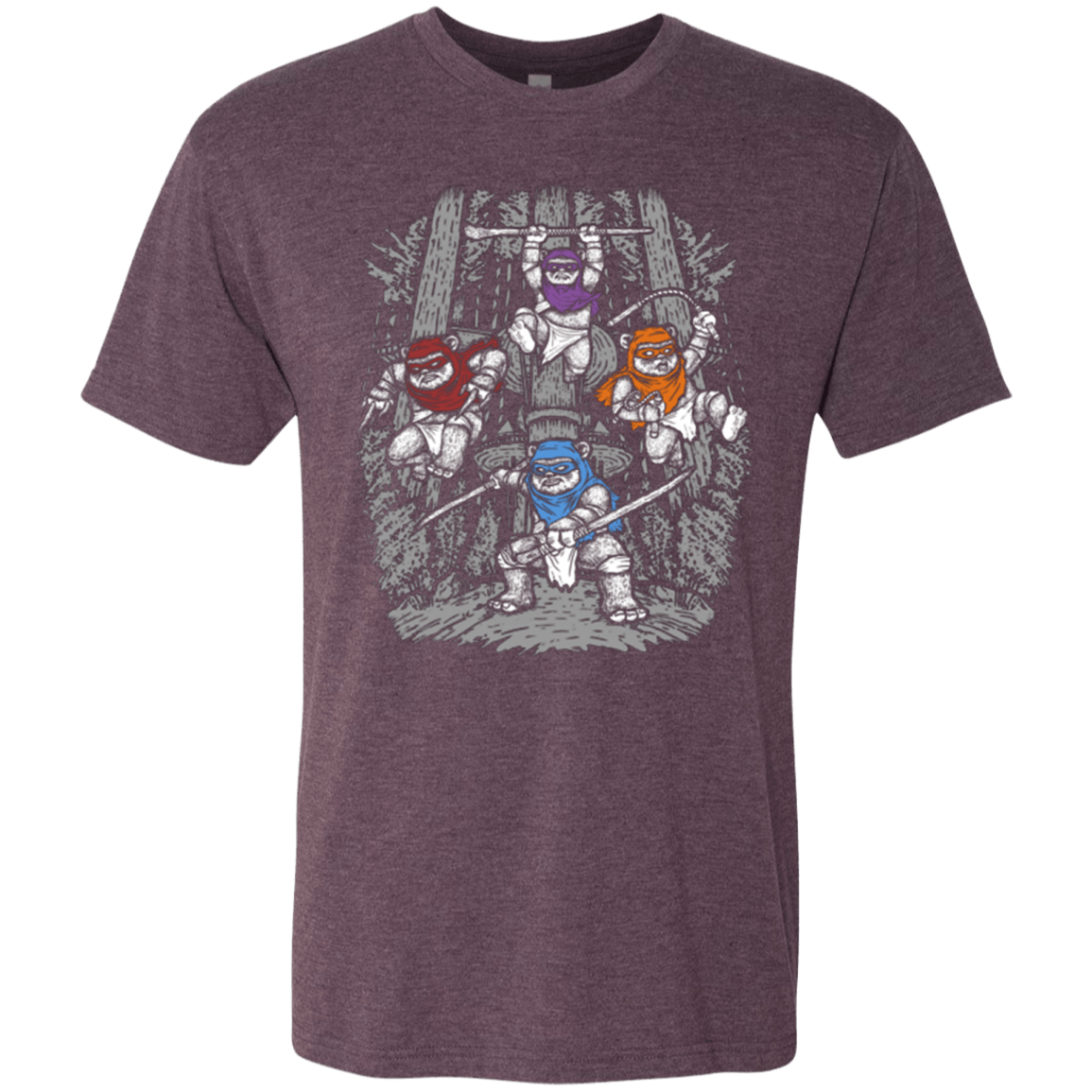T-Shirts Vintage Purple / Small The Ninja Savages Men's Triblend T-Shirt