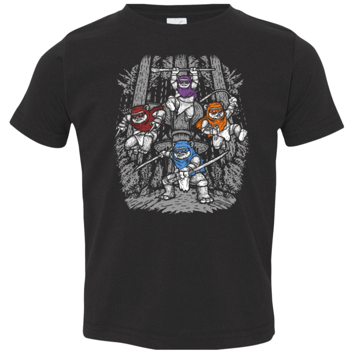 T-Shirts Black / 2T The Ninja Savages Toddler Premium T-Shirt