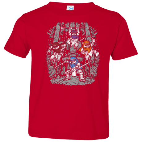 T-Shirts Red / 2T The Ninja Savages Toddler Premium T-Shirt