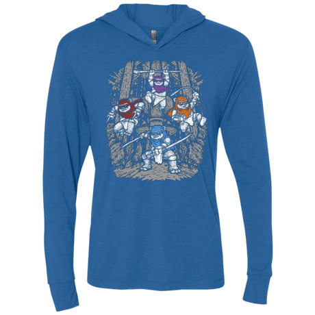 T-Shirts Vintage Royal / X-Small The Ninja Savages Triblend Long Sleeve Hoodie Tee