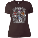 T-Shirts Dark Chocolate / X-Small The Ninja Savages Women's Premium T-Shirt