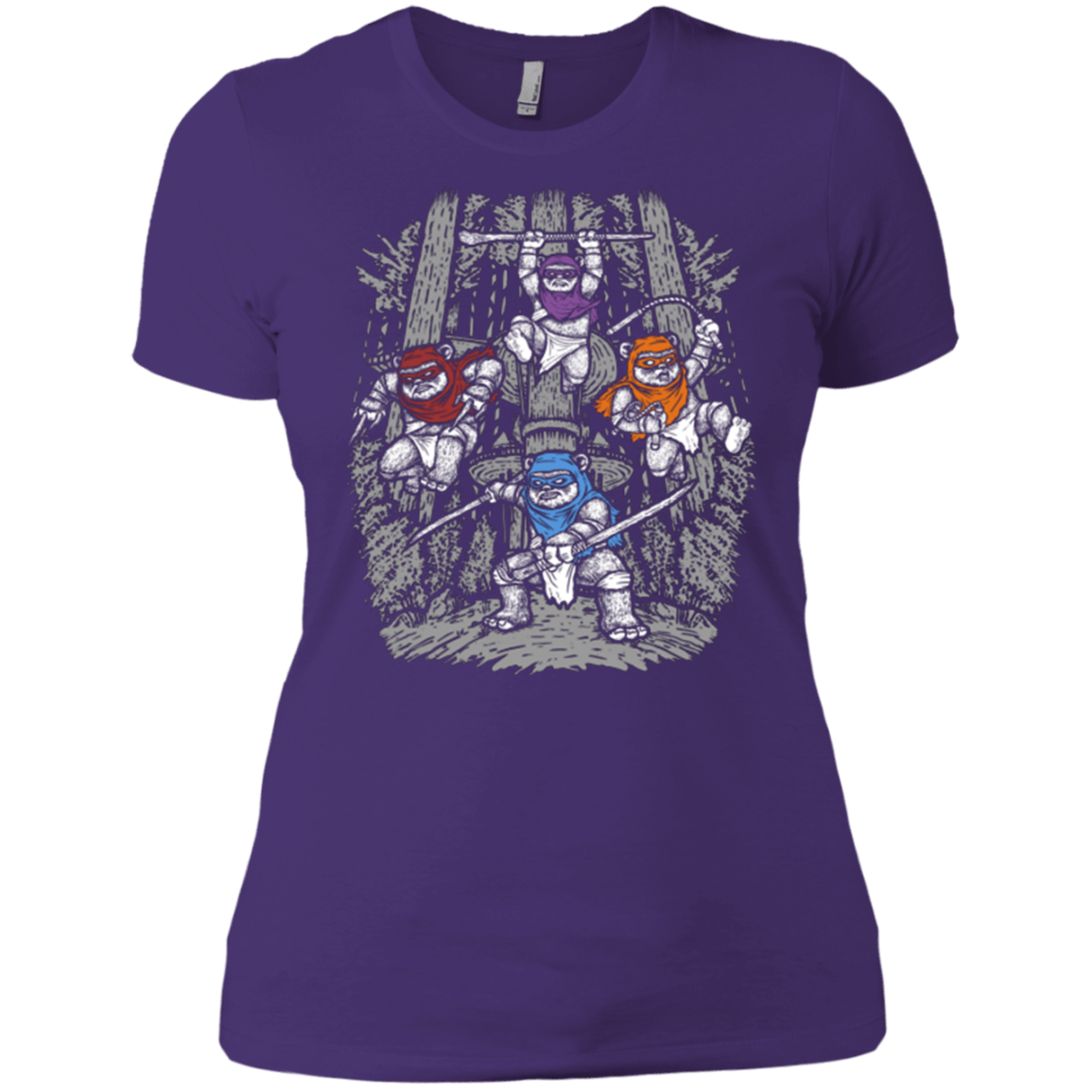 T-Shirts Purple / X-Small The Ninja Savages Women's Premium T-Shirt