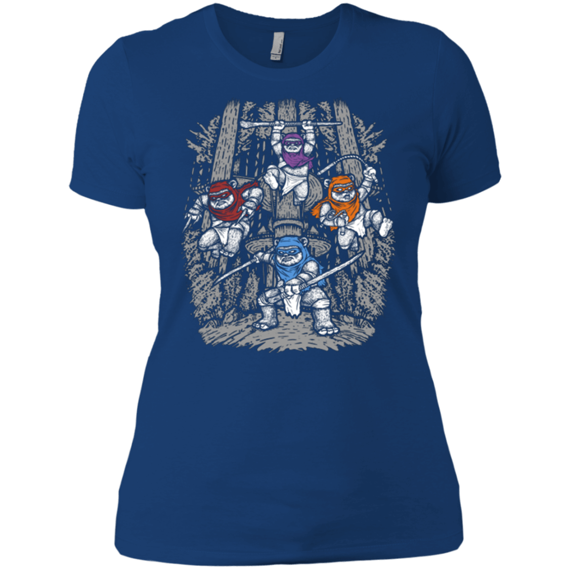 T-Shirts Royal / X-Small The Ninja Savages Women's Premium T-Shirt