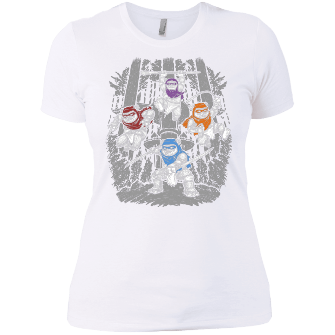T-Shirts White / X-Small The Ninja Savages Women's Premium T-Shirt