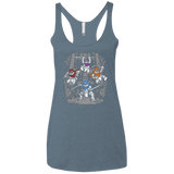 T-Shirts Indigo / X-Small The Ninja Savages Women's Triblend Racerback Tank