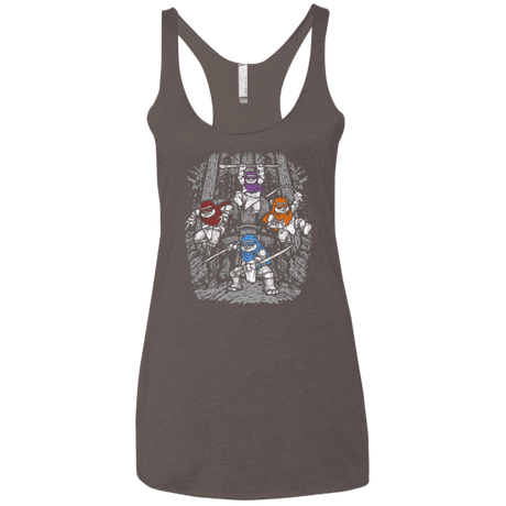 T-Shirts Macchiato / X-Small The Ninja Savages Women's Triblend Racerback Tank