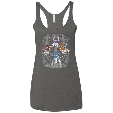 T-Shirts Premium Heather / X-Small The Ninja Savages Women's Triblend Racerback Tank