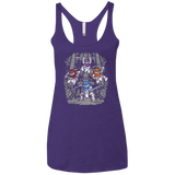 T-Shirts Purple / X-Small The Ninja Savages Women's Triblend Racerback Tank