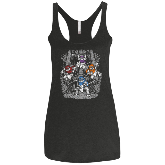 T-Shirts Vintage Black / X-Small The Ninja Savages Women's Triblend Racerback Tank