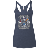 T-Shirts Vintage Navy / X-Small The Ninja Savages Women's Triblend Racerback Tank