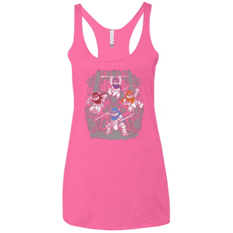 T-Shirts Vintage Pink / X-Small The Ninja Savages Women's Triblend Racerback Tank