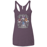 T-Shirts Vintage Purple / X-Small The Ninja Savages Women's Triblend Racerback Tank